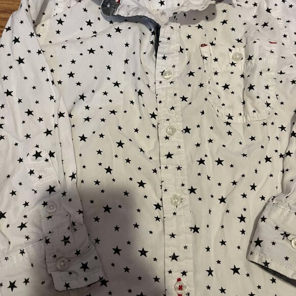 Paper, Denim & Cloth Button Down Toddler Boy Size 4 - Picture 5 of 5